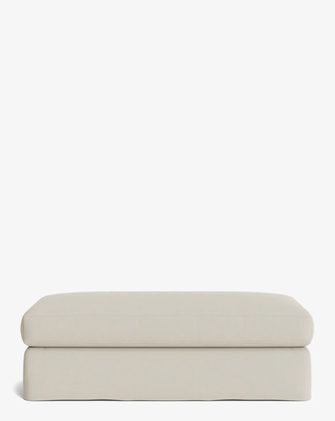 Macy Slipcover Ottoman