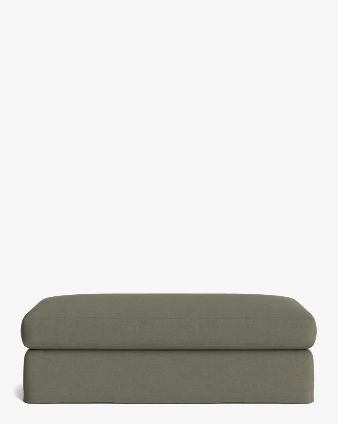 Macy Slipcover Ottoman