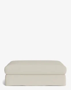 Macy Slipcover Ottoman