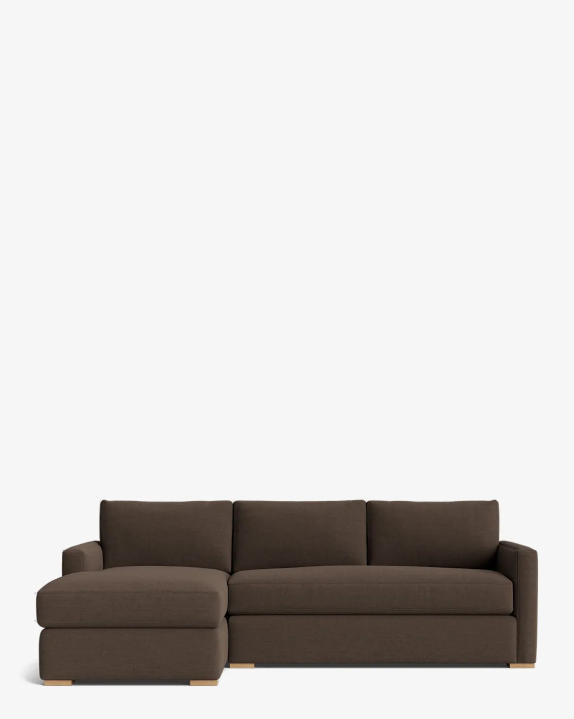 Macy Upholstered Chaise Sectional 101"