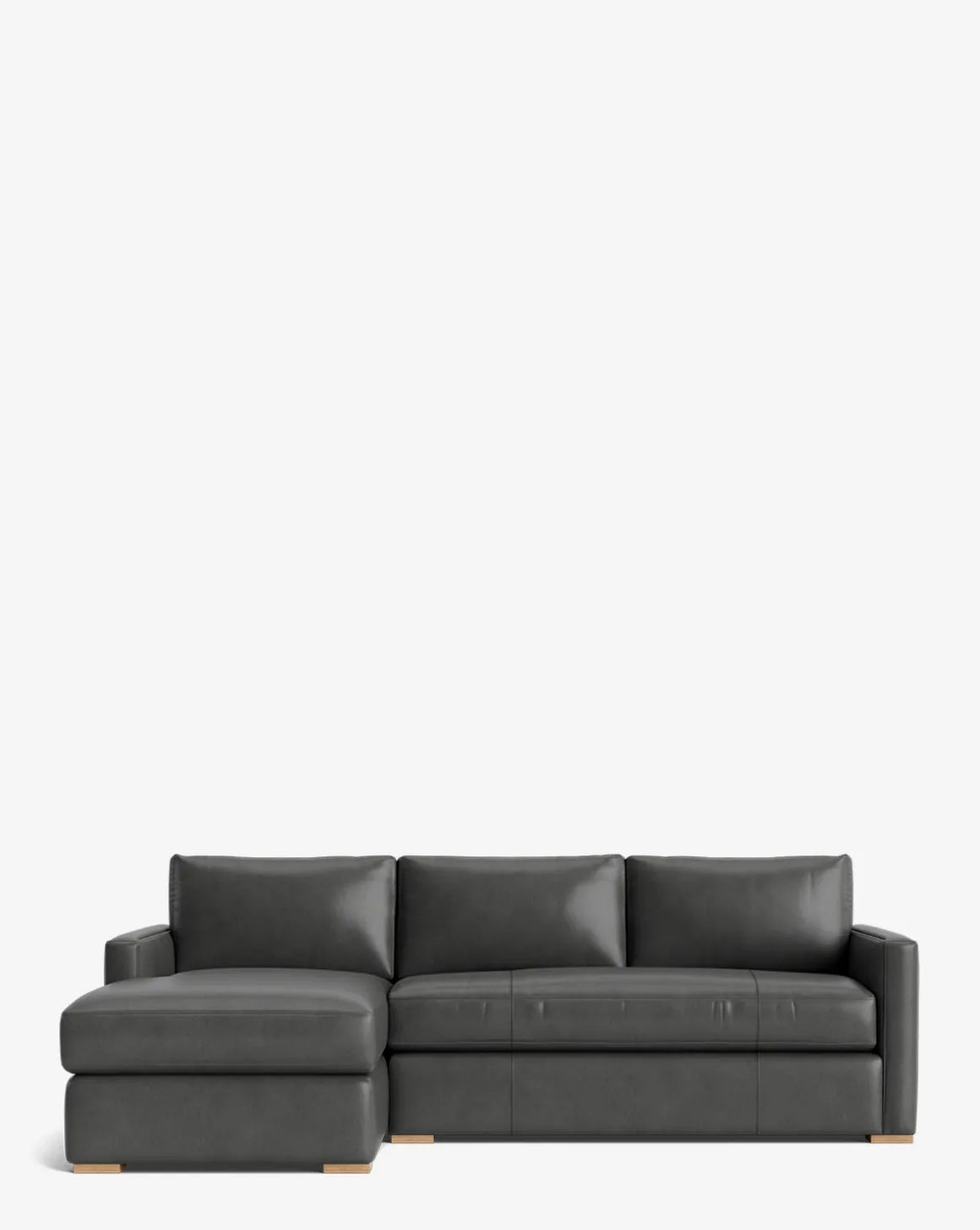 Macy Upholstered Chaise Sectional 101"