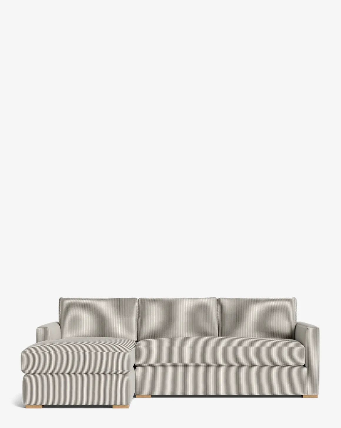 Macy Upholstered Chaise Sectional 101"