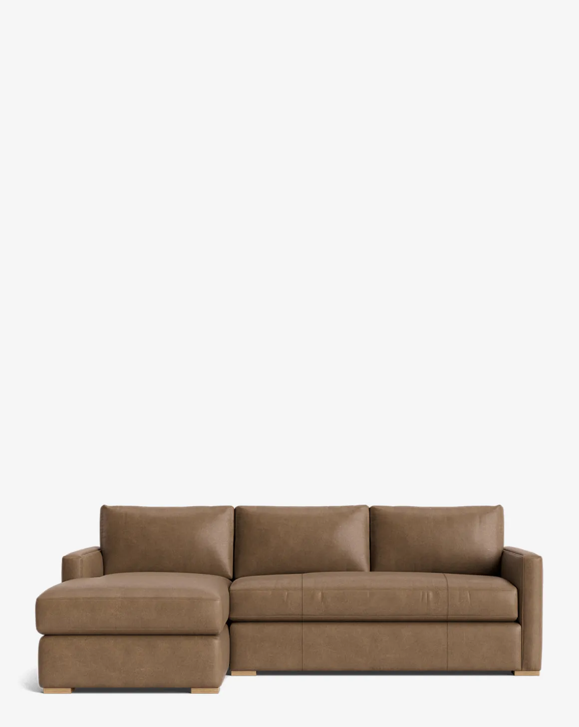 Macy Upholstered Chaise Sectional 101"