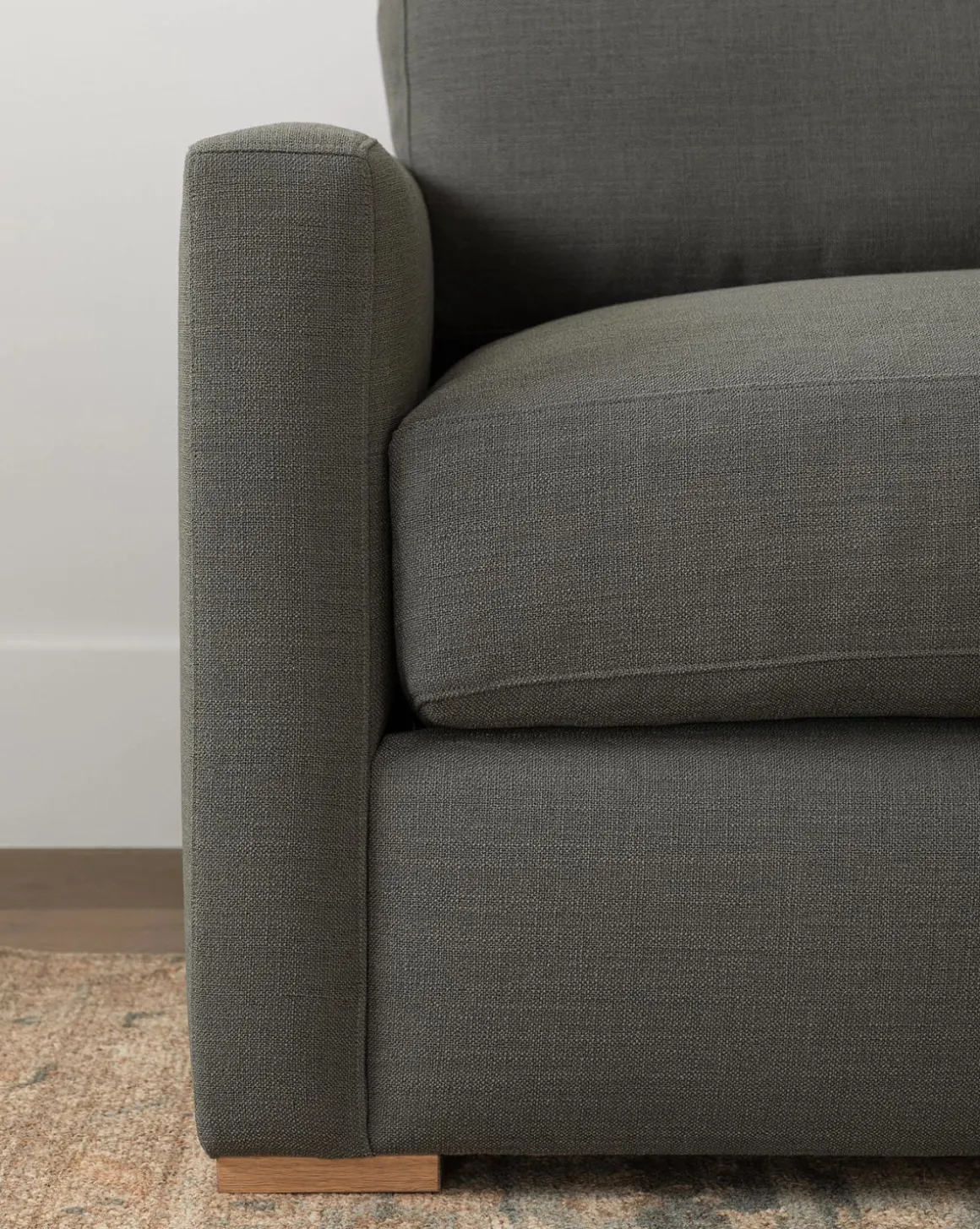 Macy Upholstered Chaise Sectional 101"
