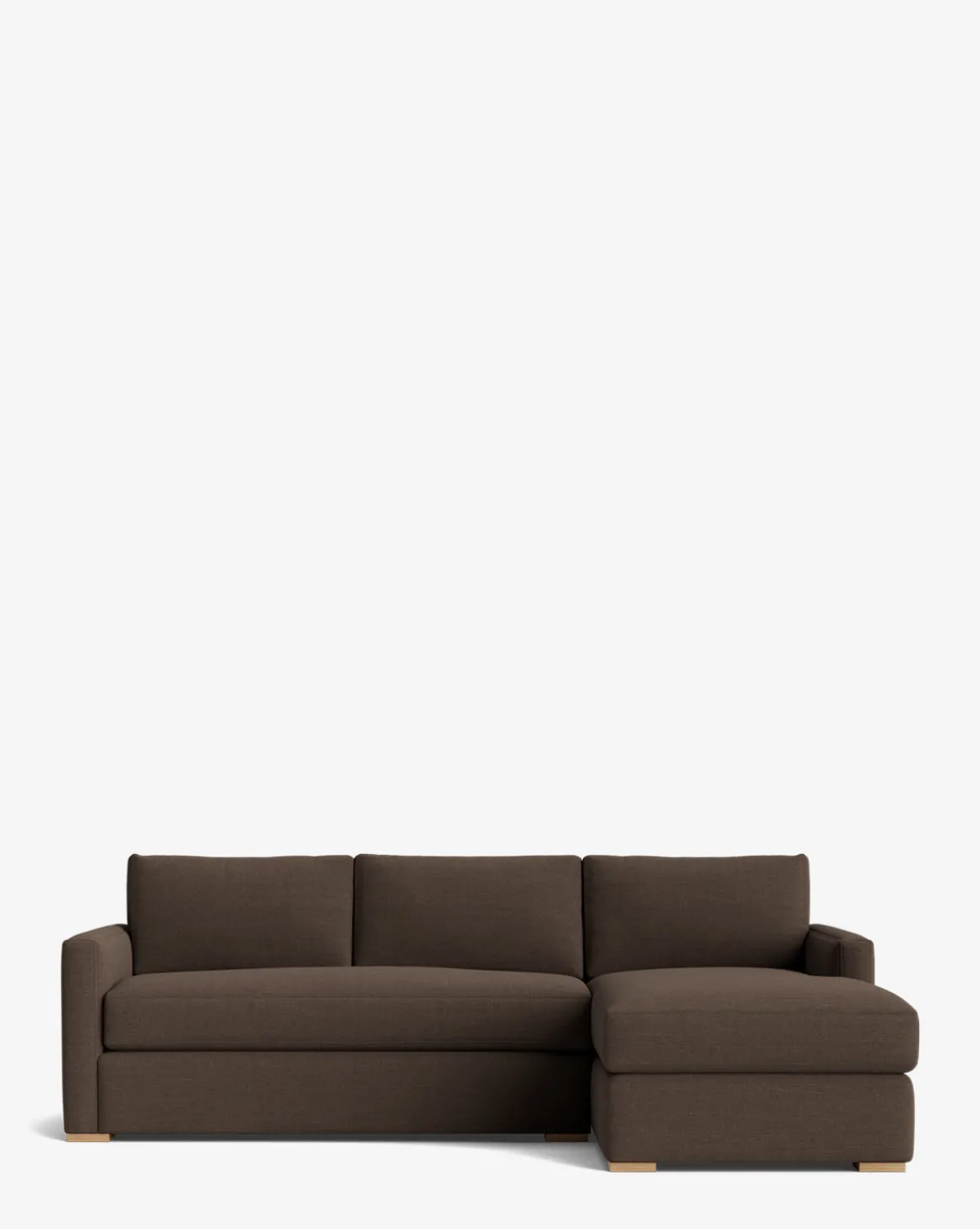Macy Upholstered Chaise Sectional 101"