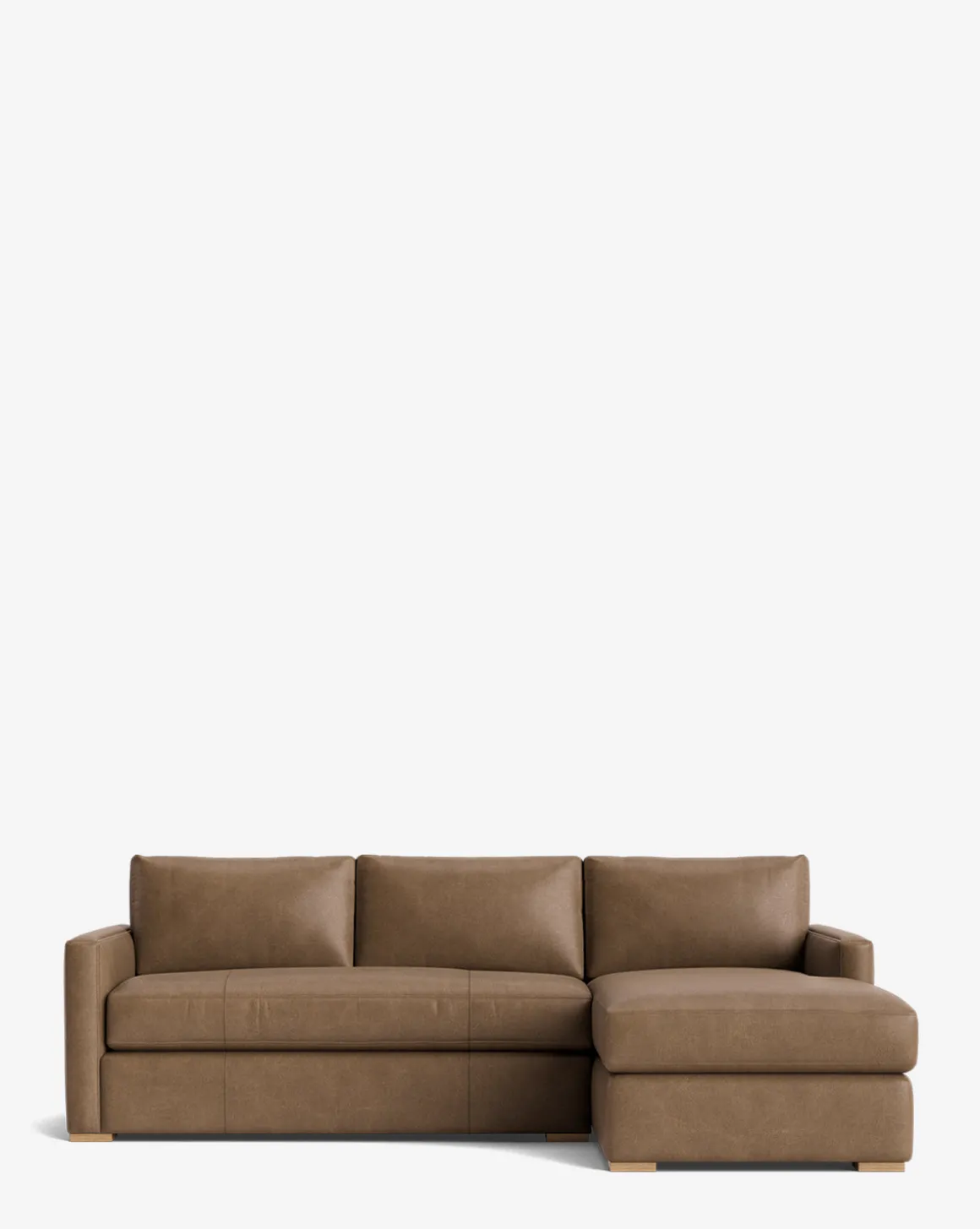 Macy Upholstered Chaise Sectional 101"