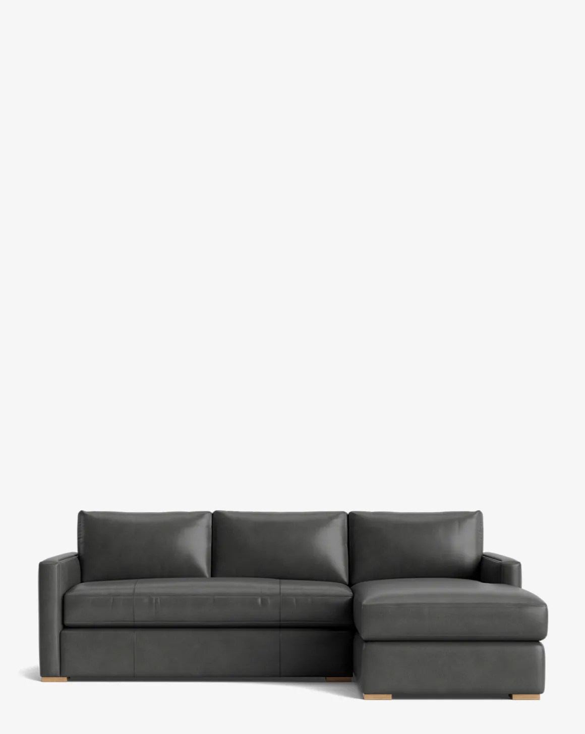 Macy Upholstered Chaise Sectional 101"