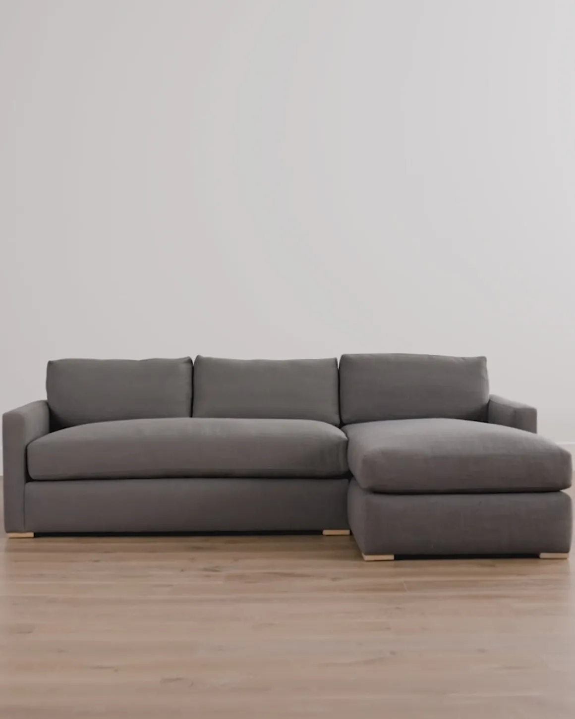 Macy Upholstered Chaise Sectional 101"