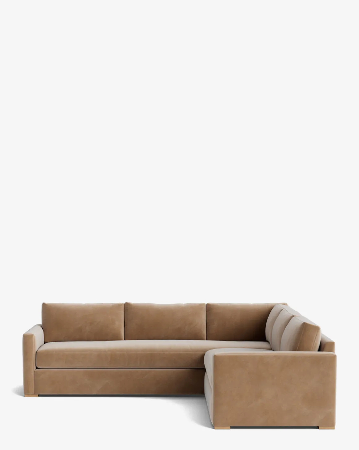 Macy Upholstered L Sectional 108"