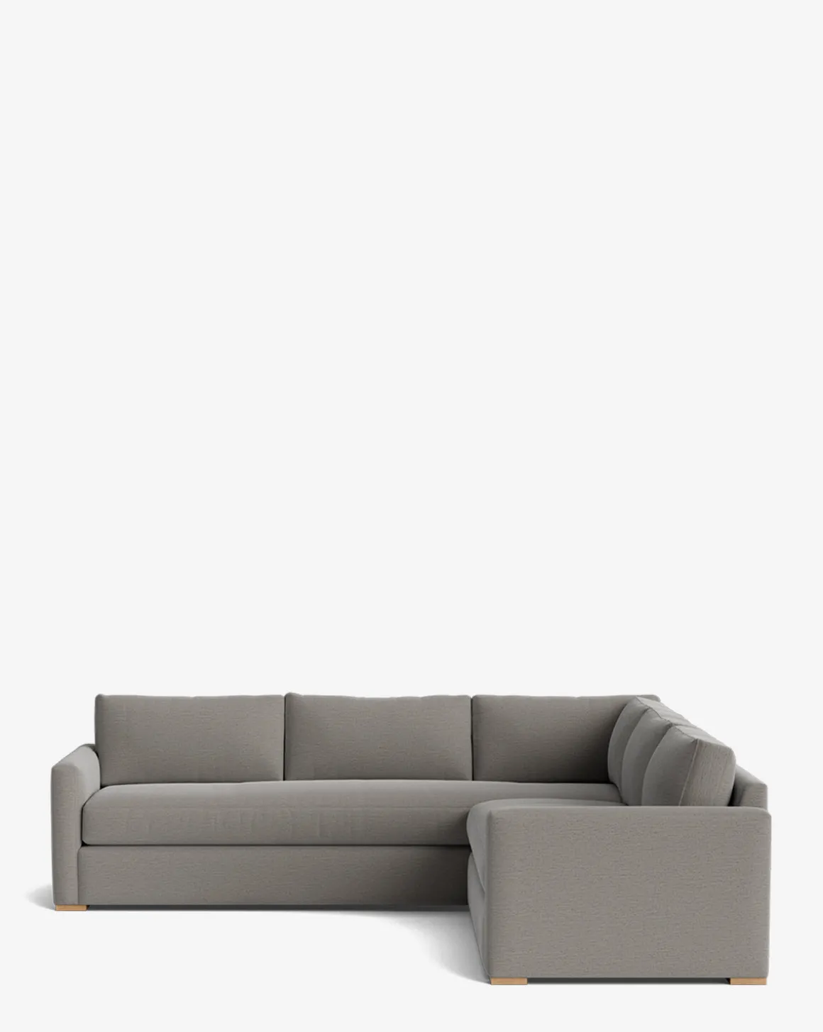 Macy Upholstered L Sectional 108"