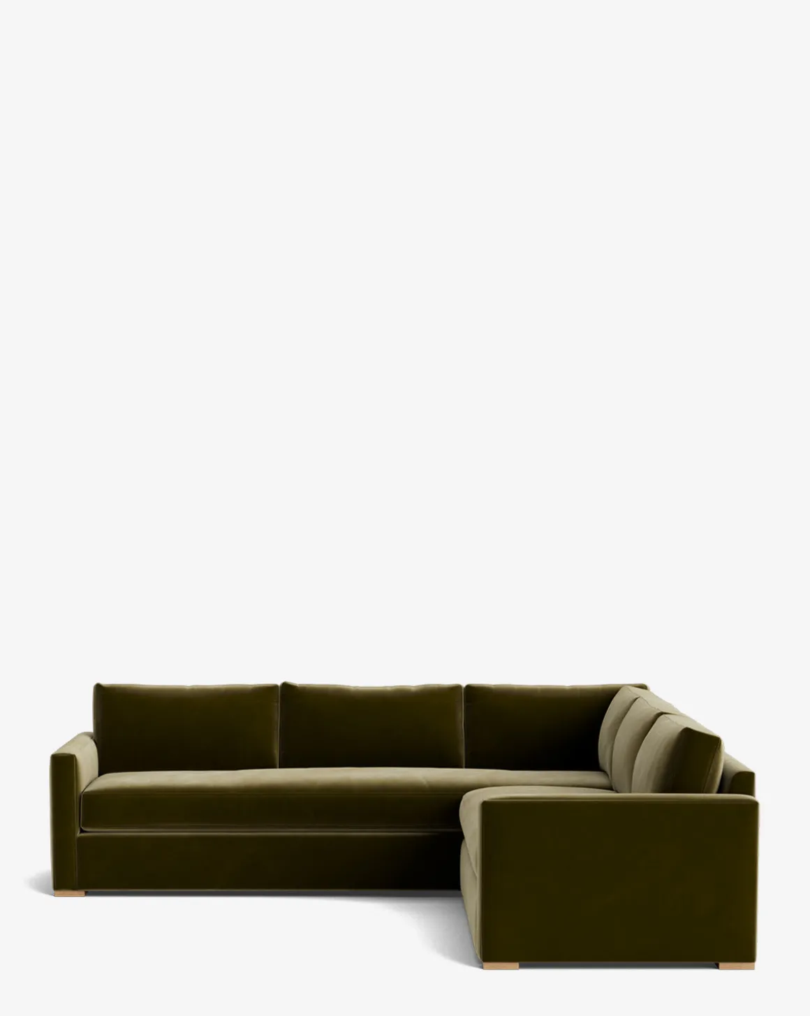 Macy Upholstered L Sectional 108"