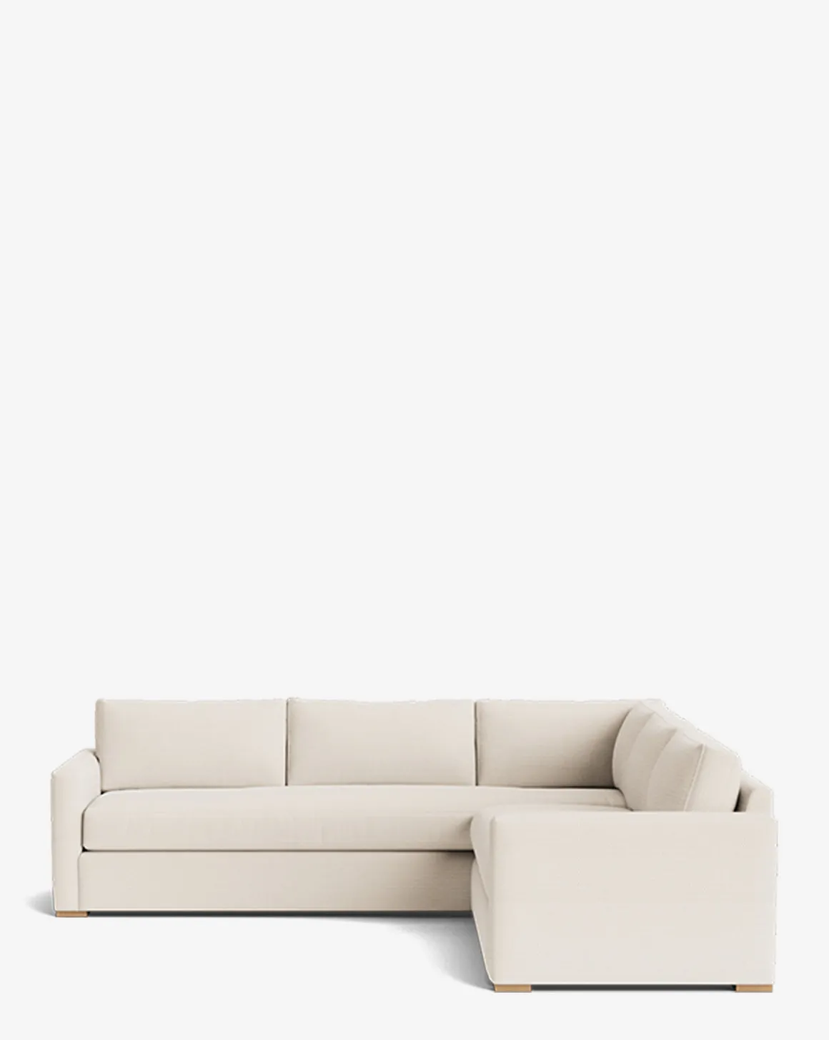 Macy Upholstered L Sectional 108"