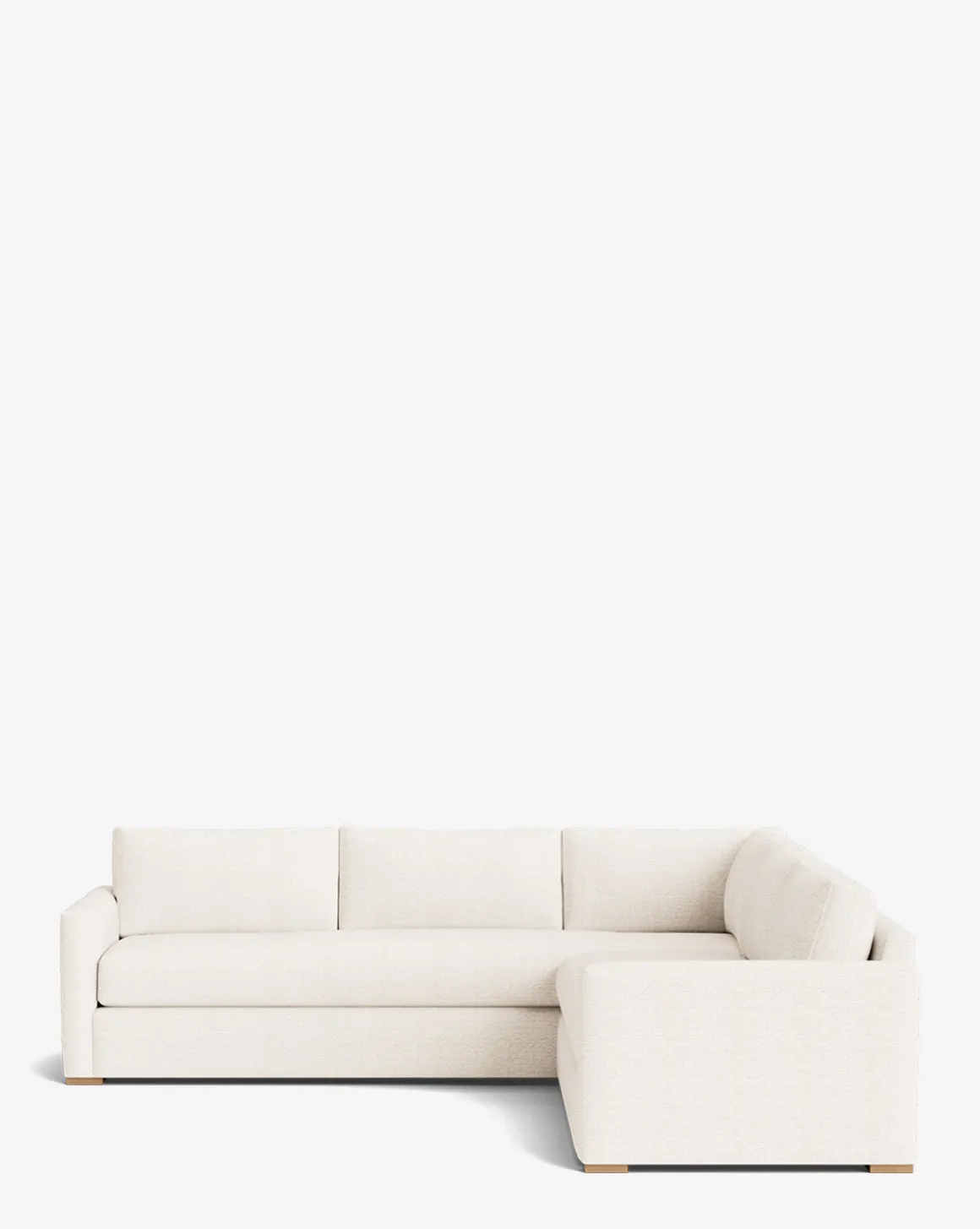 Macy Upholstered L Sectional 108"