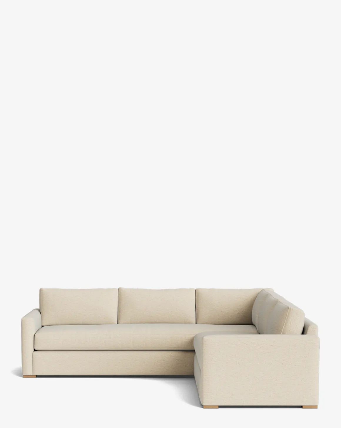 Macy Upholstered L Sectional 108"