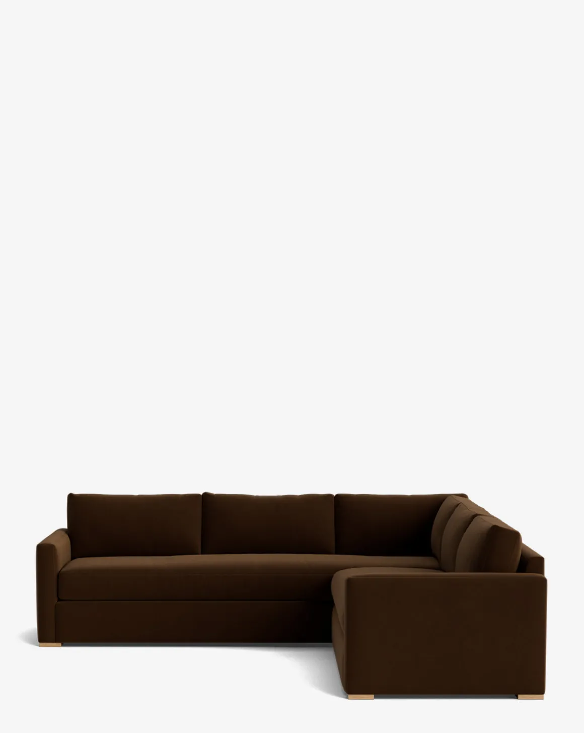 Macy Upholstered L Sectional 108"