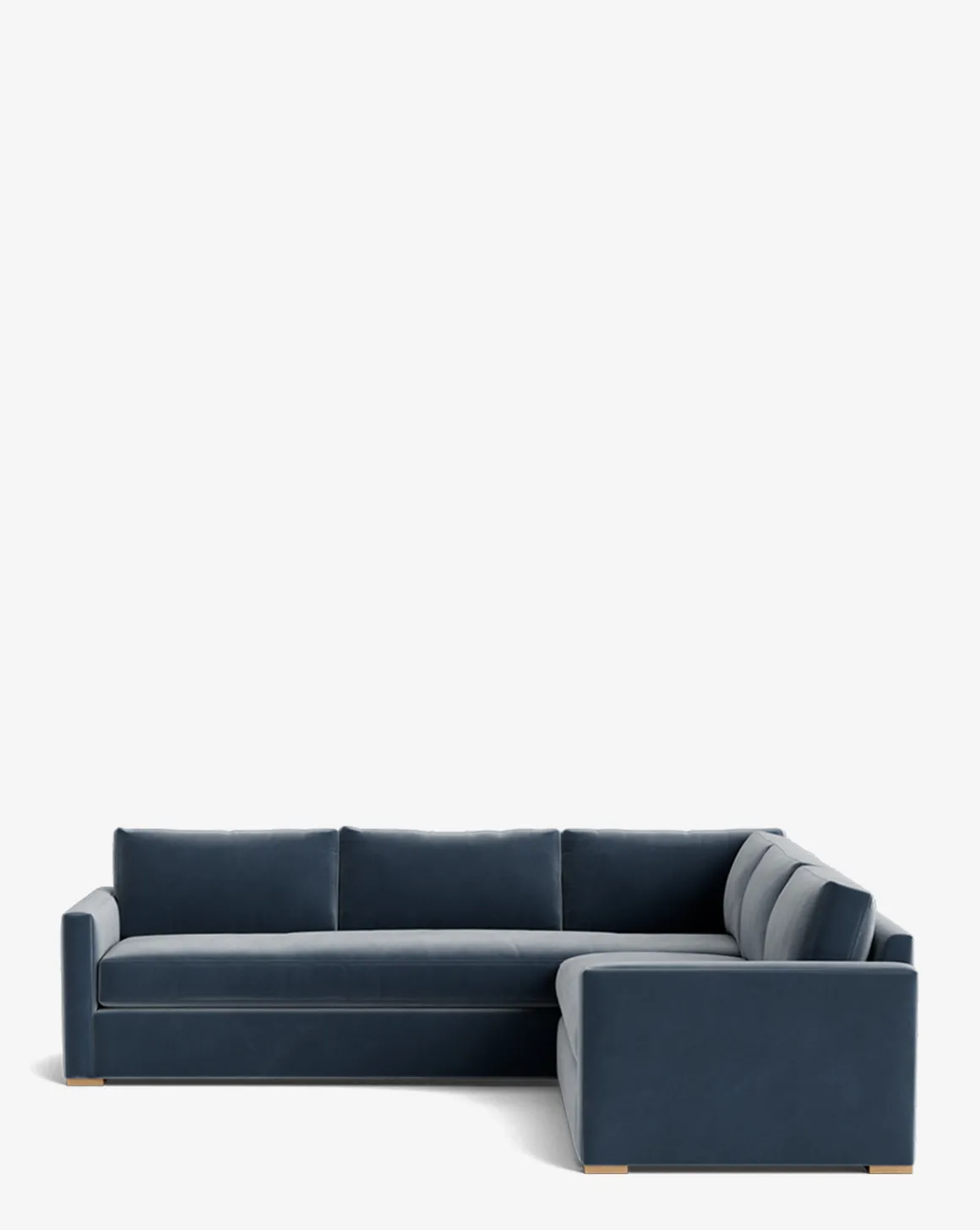 Macy Upholstered L Sectional 108"