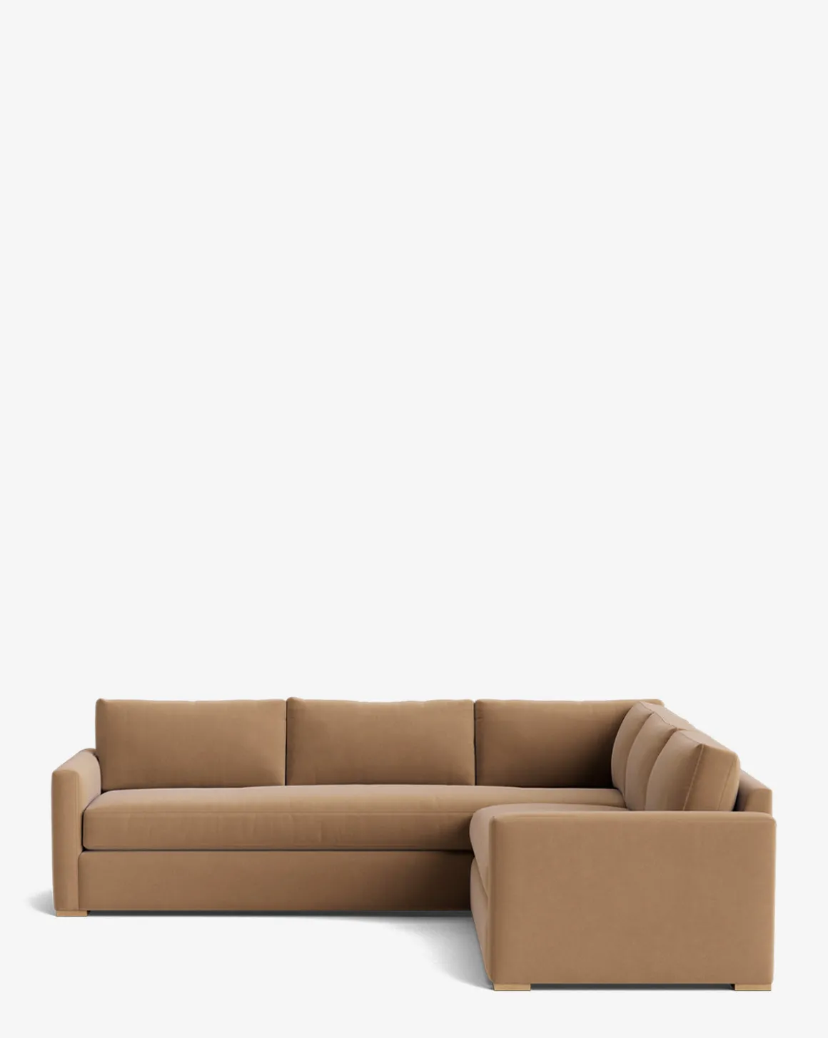 Macy Upholstered L Sectional 108"
