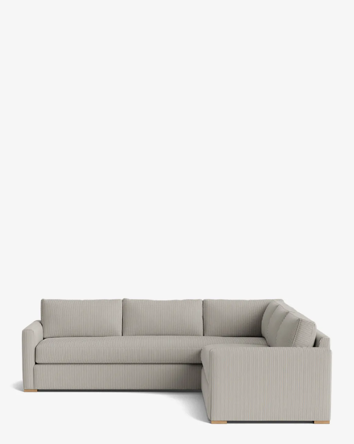 Macy Upholstered L Sectional 108"
