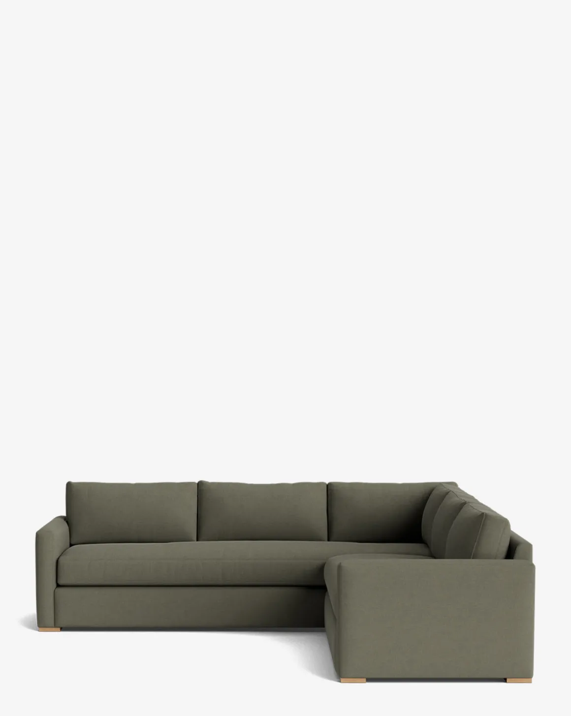 Macy Upholstered L Sectional 108"