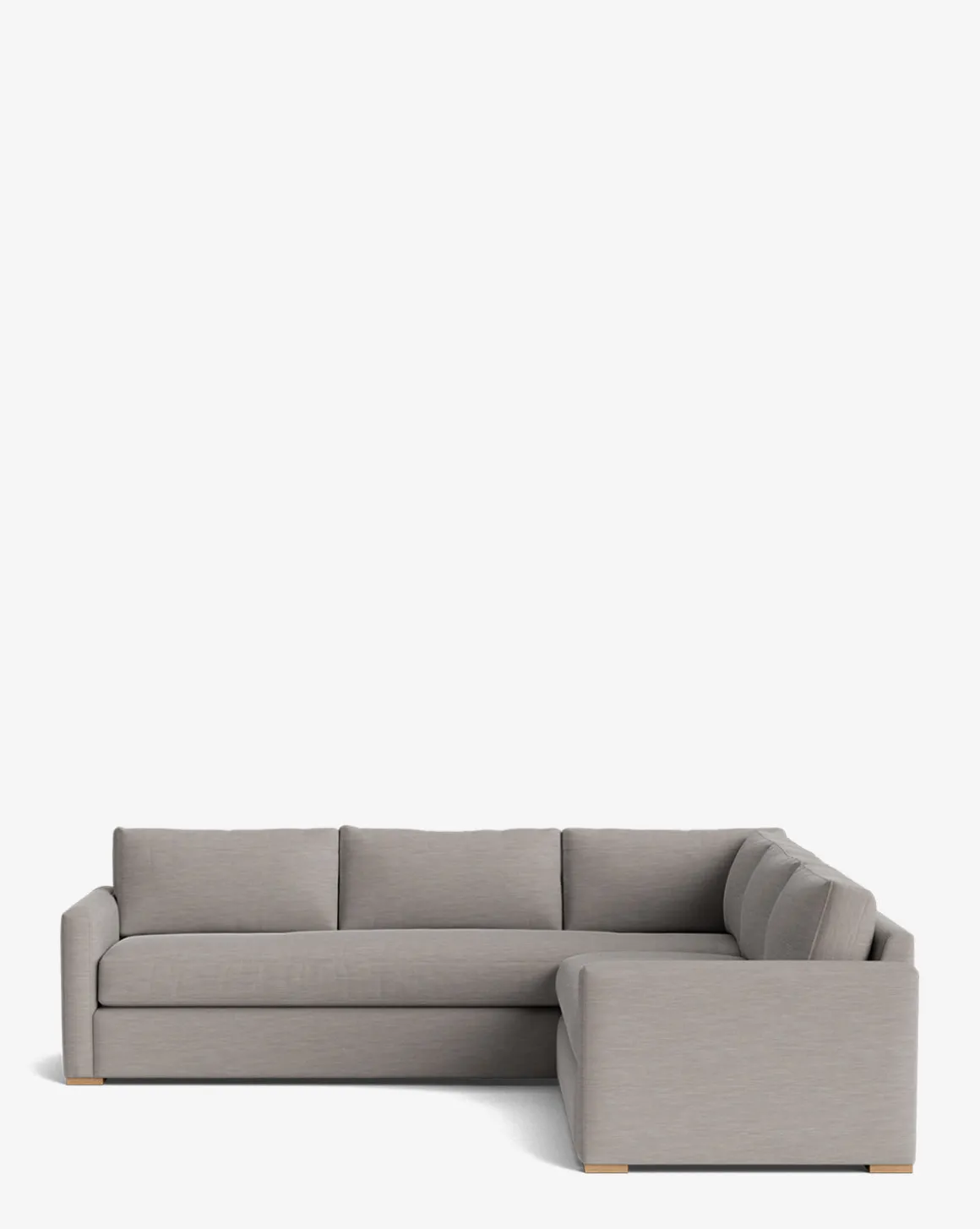 Macy Upholstered L Sectional 108"