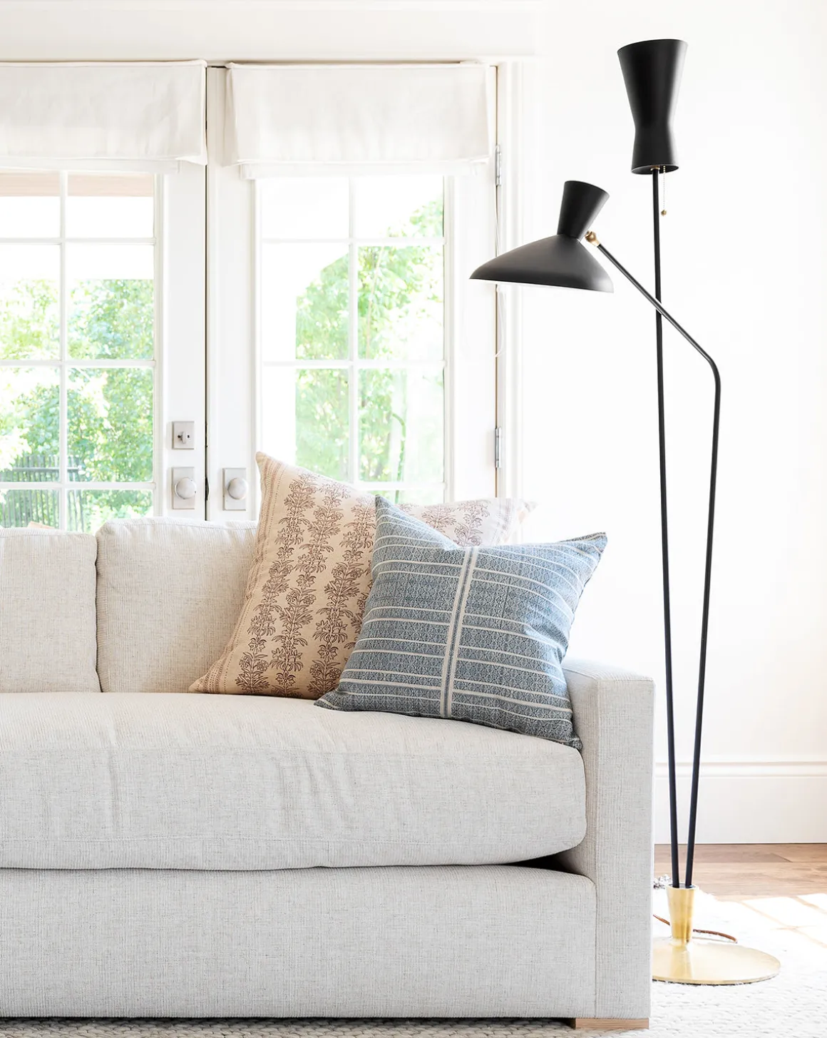 Macy Upholstered L Sectional 108"