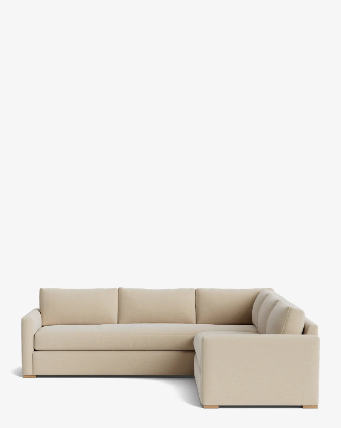 Macy Upholstered L Sectional 108"