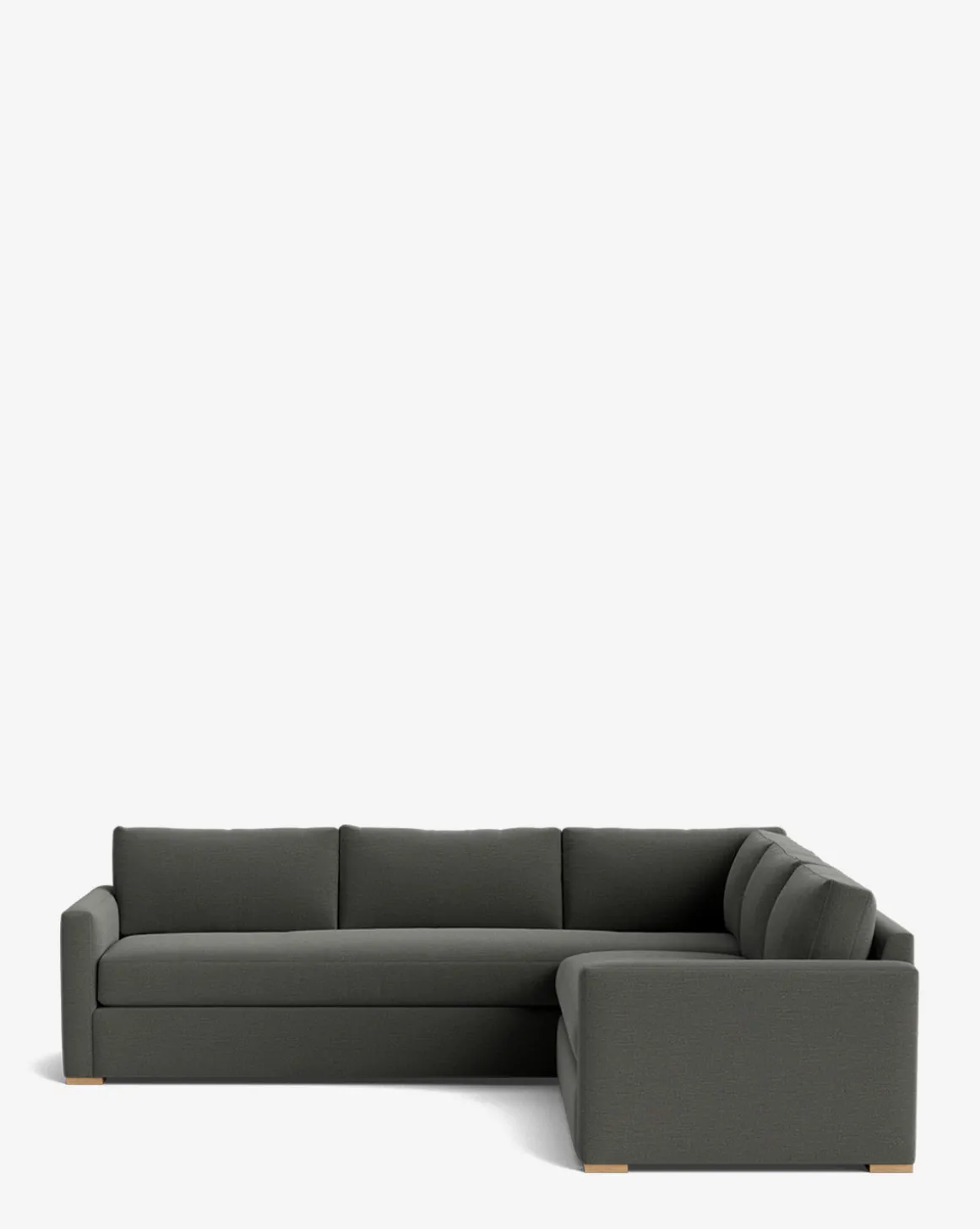 Macy Upholstered L Sectional 108"