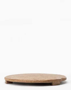 Mango Wood Carved Pedestal