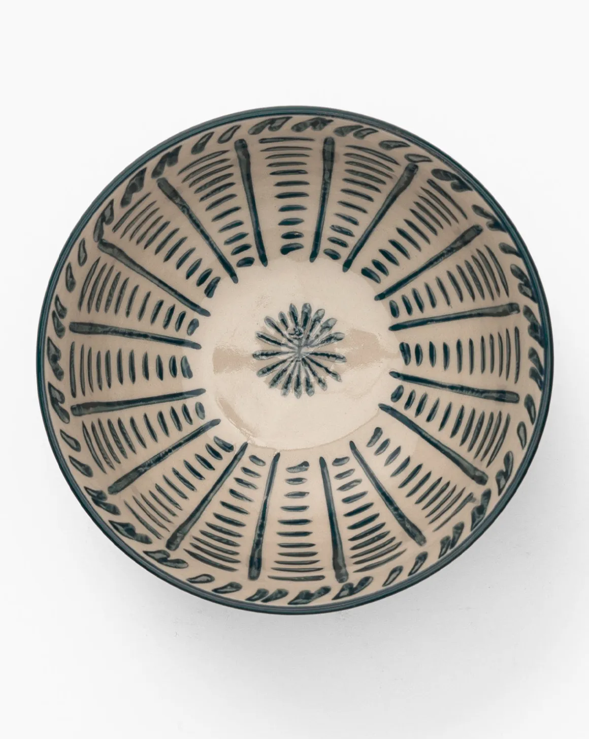 Mattia Hand-Painted Bowl