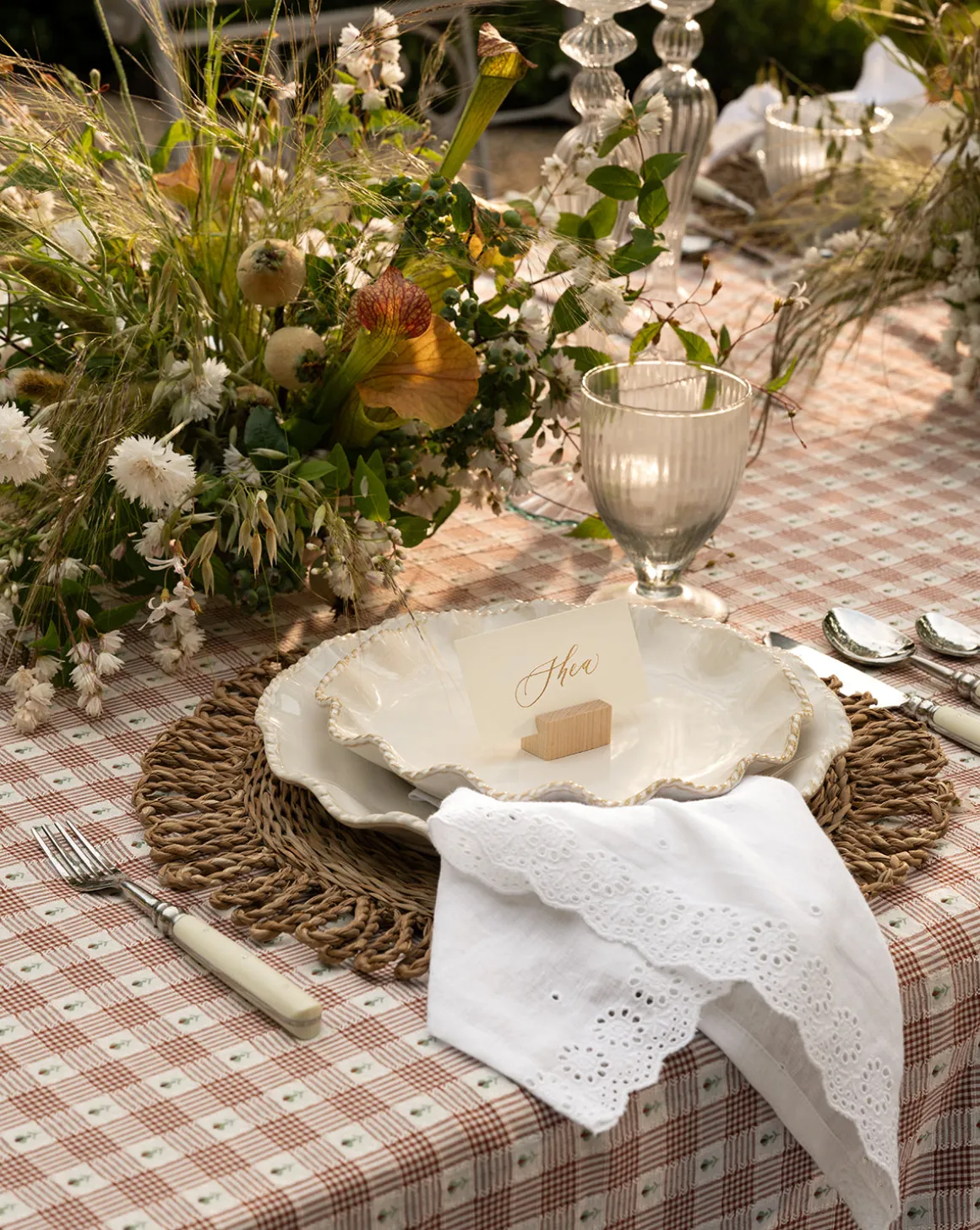 McGee & Co. x Loeffler Randall Delilah Broderie Napkins (Set of 4)