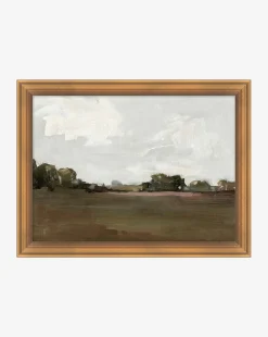 Meadow Landscape by Monique Lazard