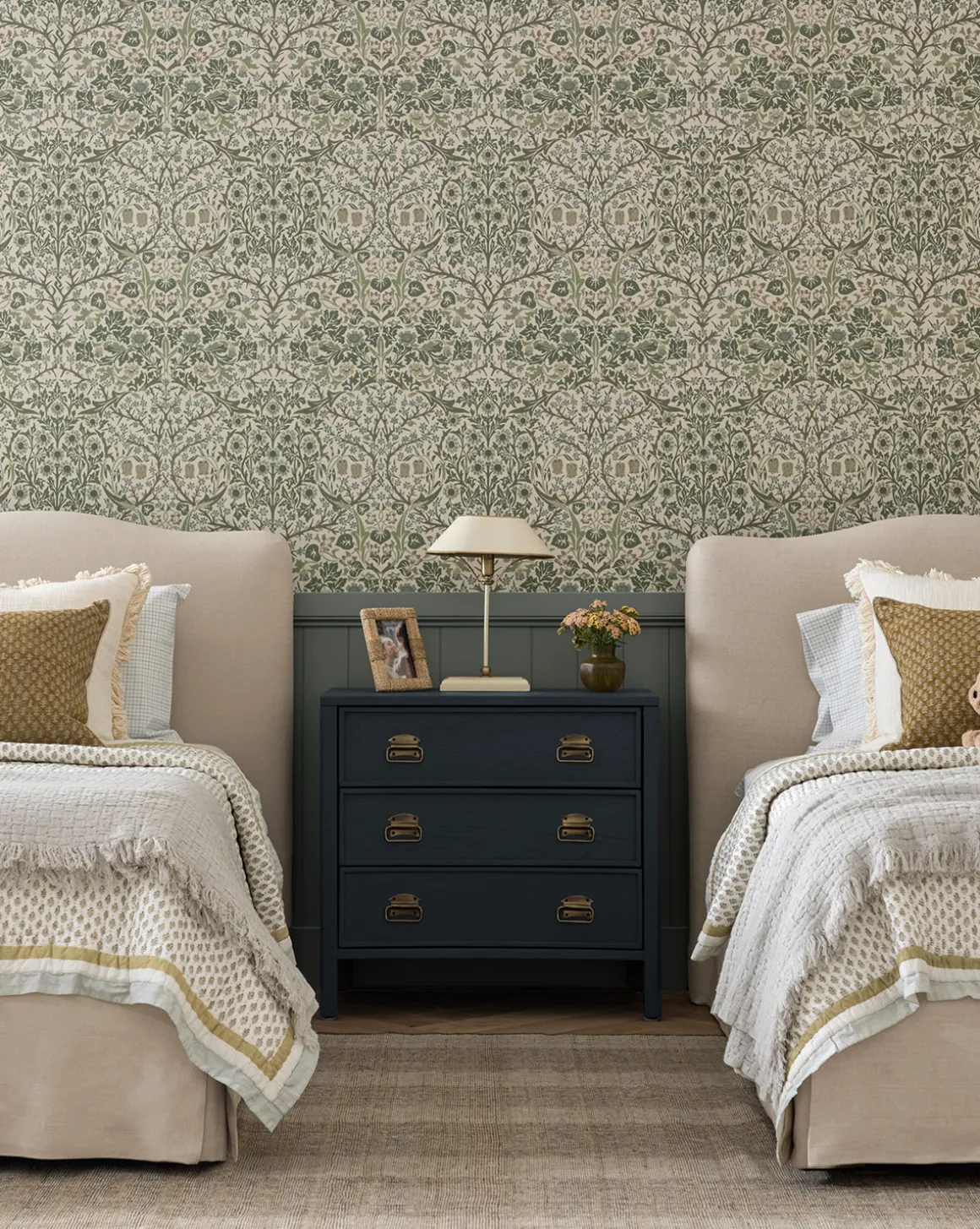 Morris & Co. x McGee & Co. Blackthorn Wallpaper