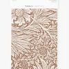 Morris & Co. x McGee & Co. Marigold Umber Wallpaper Swatch