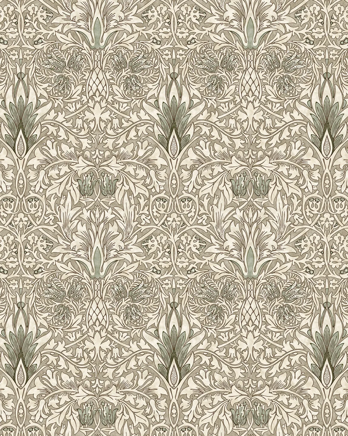 Morris & Co. x McGee & Co. Snakeshead Wallpaper
