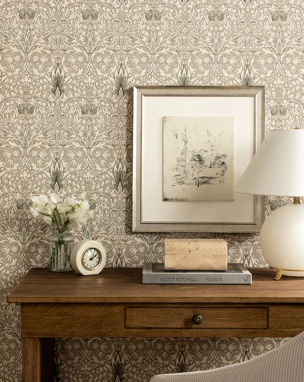 Morris & Co. x McGee & Co. Snakeshead Wallpaper