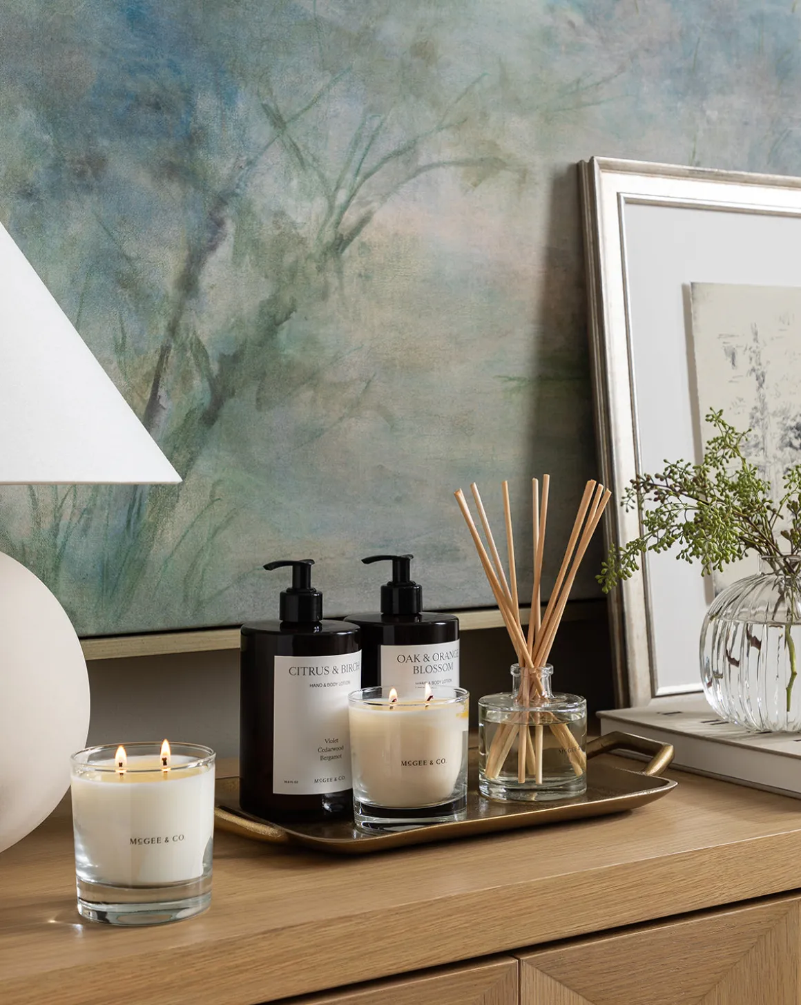 Oak & Orange Blossom Candle