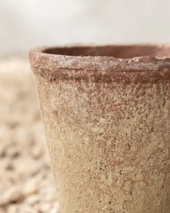 Oksana Distressed Cement Planter