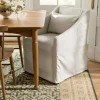 Olivier Slipcover Dining Arm Chair