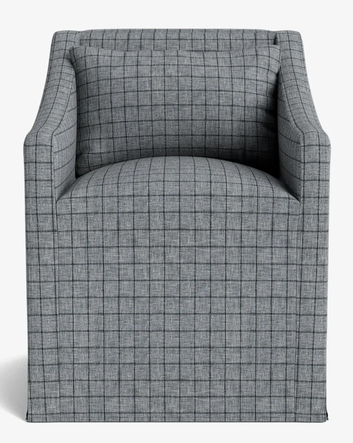 Olivier Slipcover Dining Arm Chair