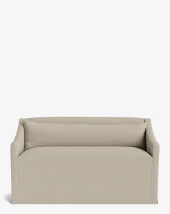 Olivier Slipcover Dining Bench