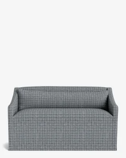 Olivier Slipcover Dining Bench