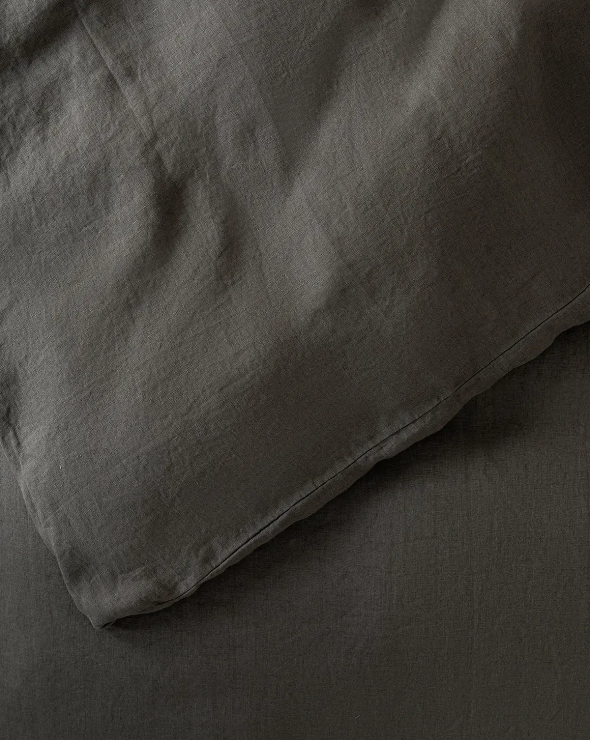 Penelope Gray Linen Duvet Cover