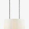 Perfect Pleat Oval Hanging Shade