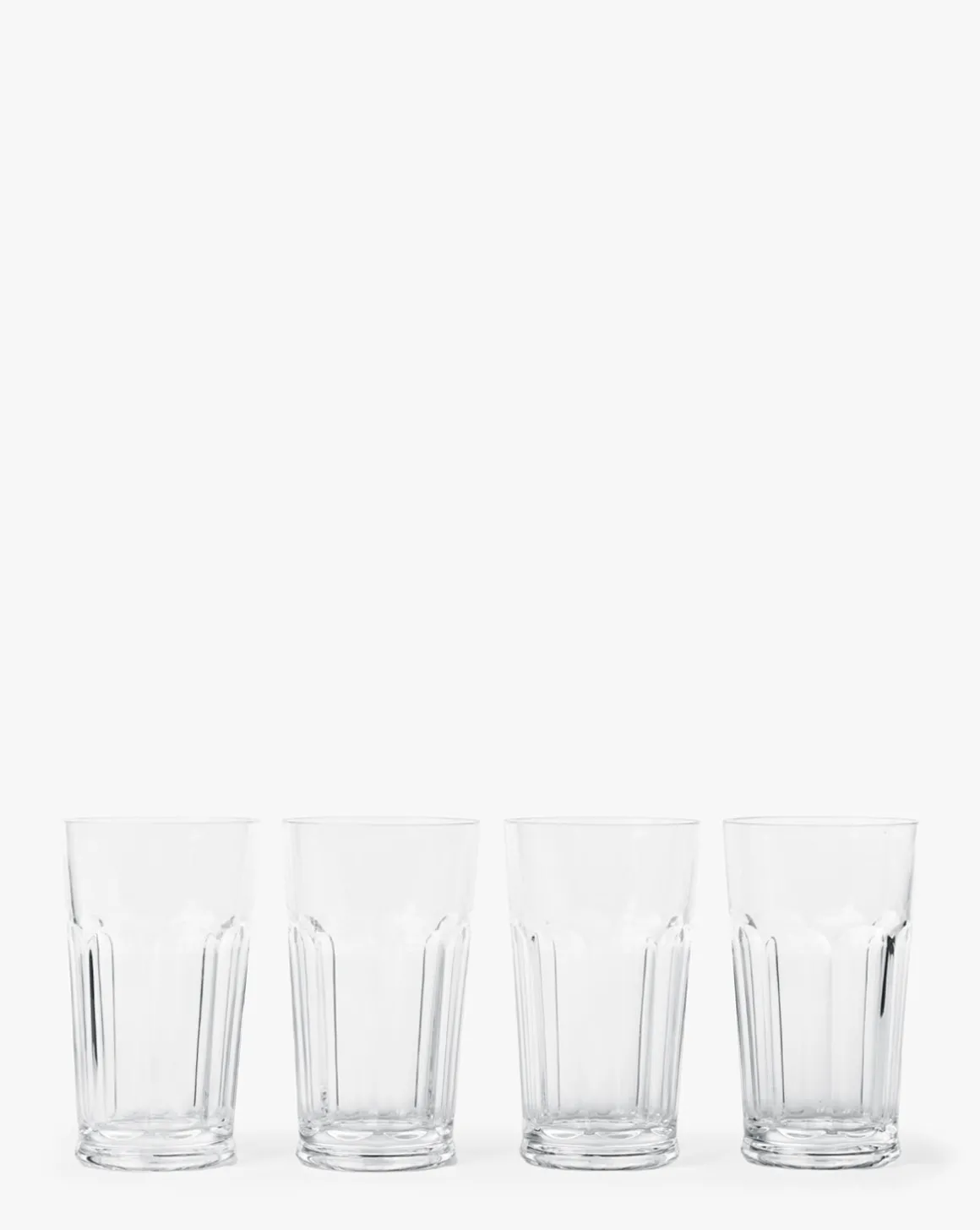 Pickwick Acrylic Highball Glasses (Set of 4)