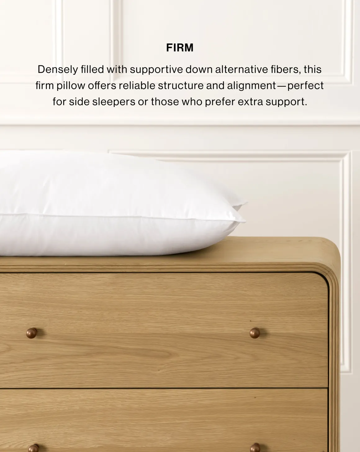 PrimaSera Down Alternative Bed Pillow