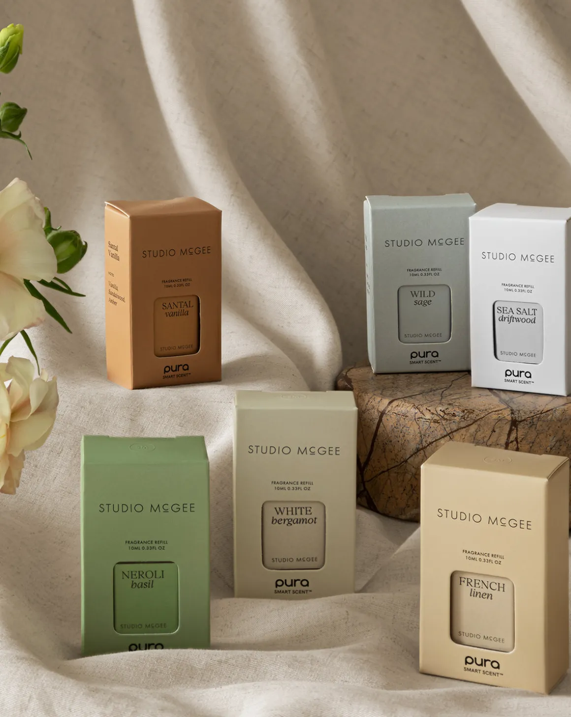 Pura x Studio McGee French Linen Home Fragrance Refill