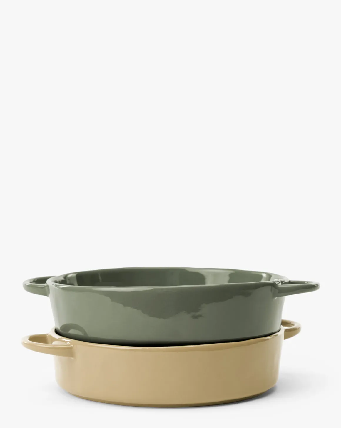 2 Quart Stoneware Baker (Set of 2)