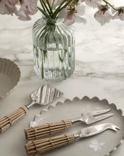 Rattan Cheese Knives