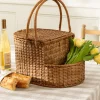 Rattan Wicker Picnic Basket