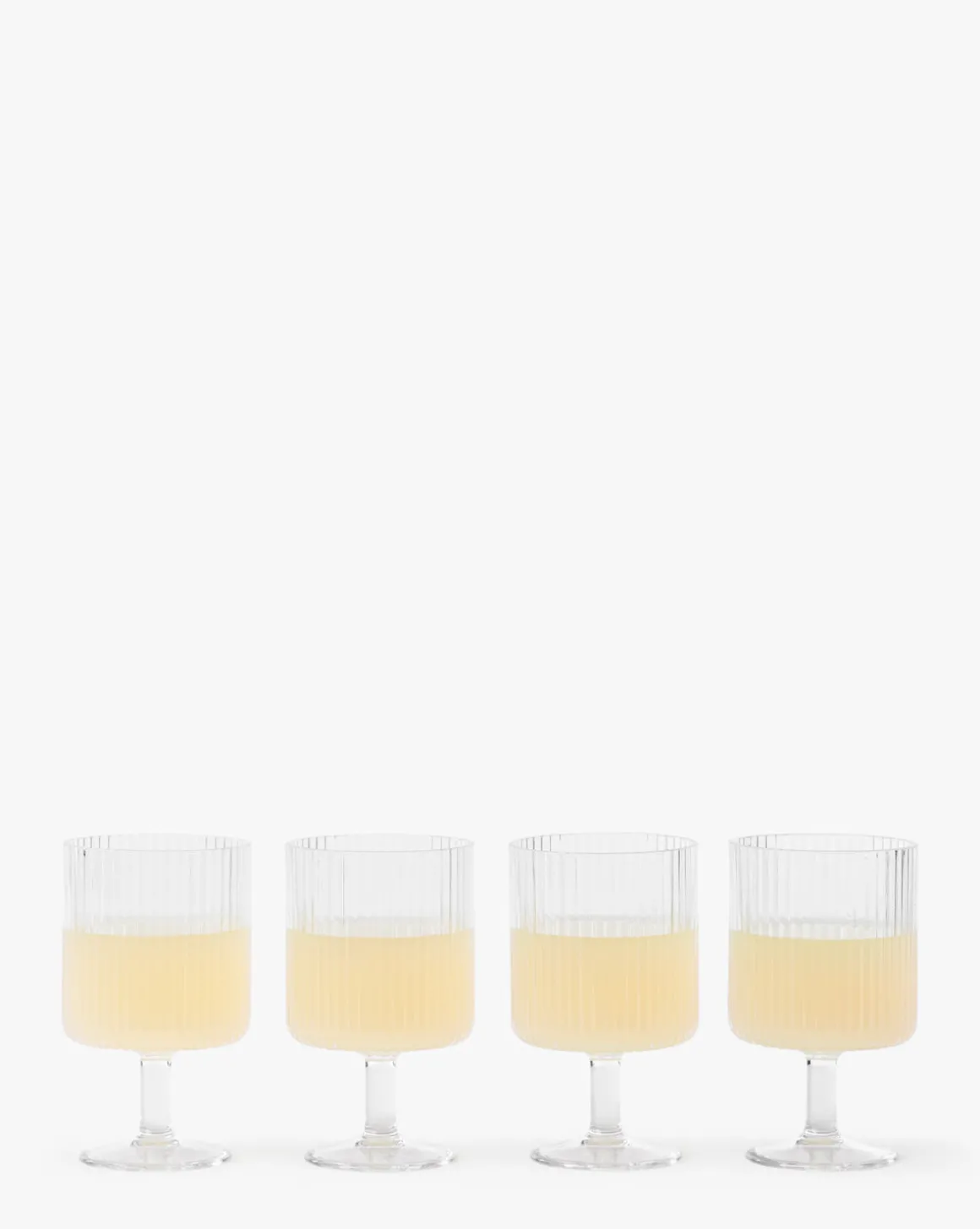 Sanibel Acrylic Goblets (Set of 4)